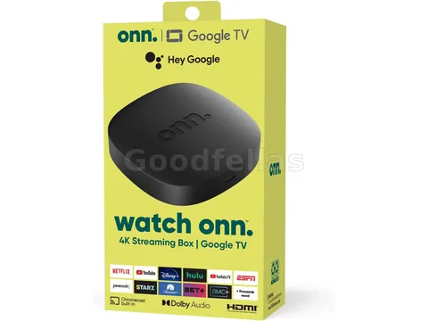 onn. 4K Streaming Device – Google TV with Gemini – 2026 Model – 8GB / 2GB