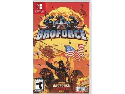 Broforce – Nintendo Switch – Physical Standard Edition (Broforce Forever Update)