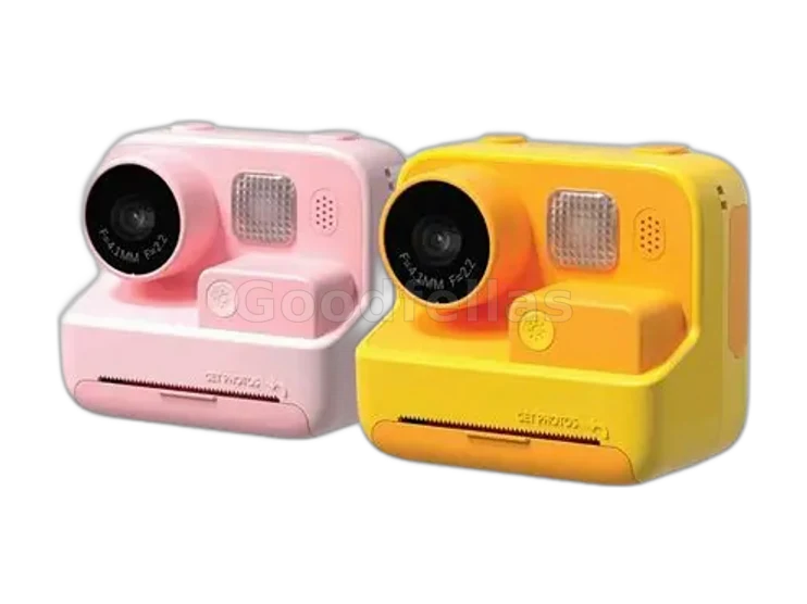 Porodo Kids Print Camera 48MP 1080P 800mAh - Pink