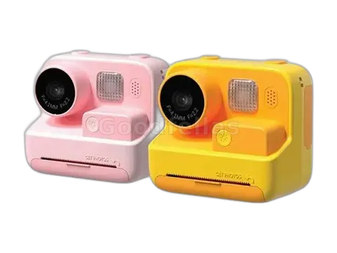 Porodo Kids Print Camera 48MP 1080P 800mAh - Pink