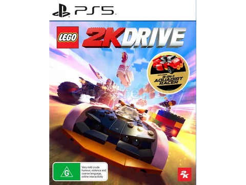 LEGO 2K Drive – PlayStation 5 – Standard Edition + 3-in-1 Aquadirt Racer