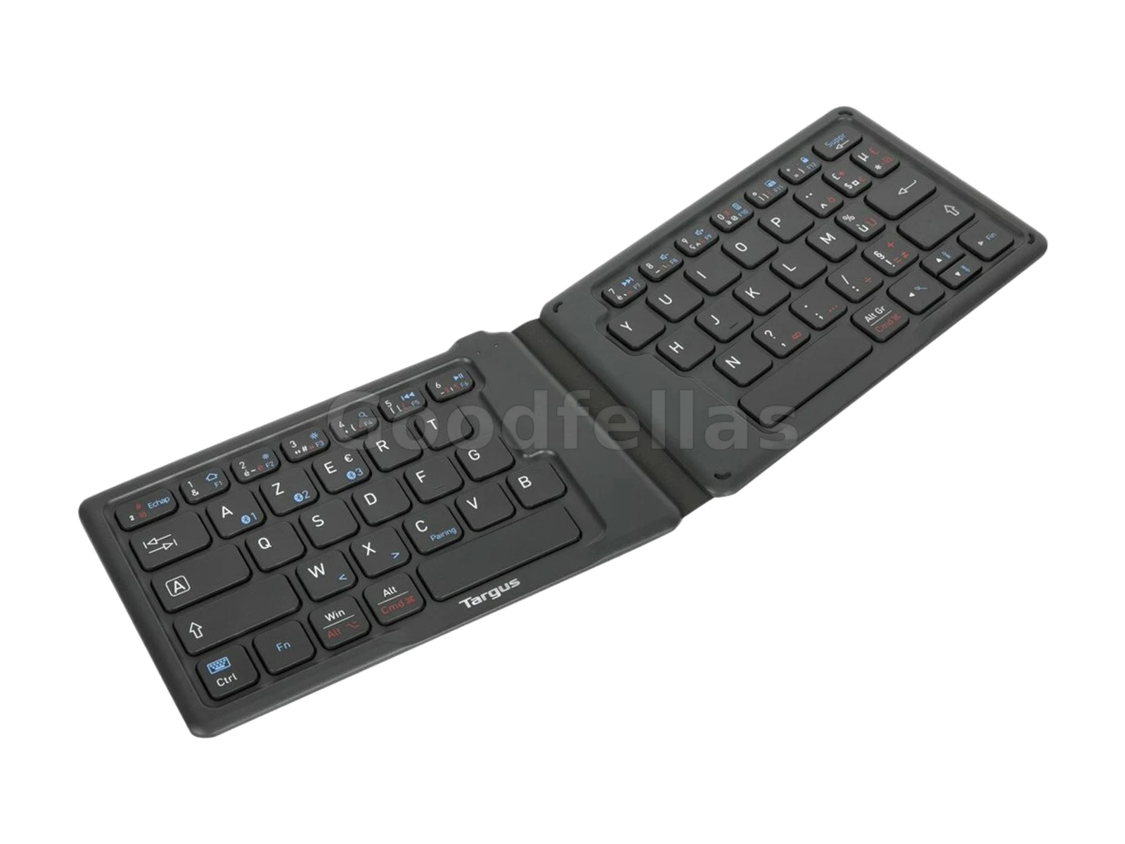 HOCO DI81 Portable Foldable Bluetooth Keyboard – Arabic/English – Black