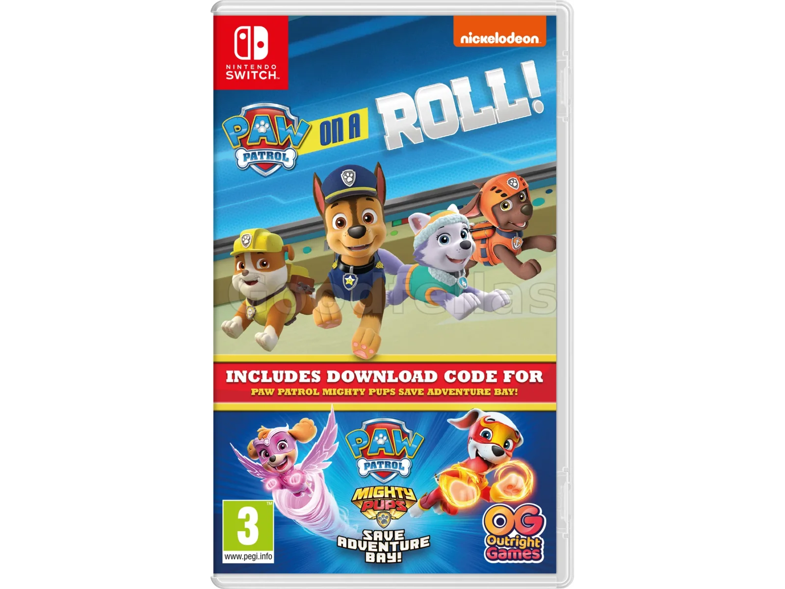 PAW Patrol: On a Roll! – Nintendo Switch – Standard Physical Edition – ESRB Everyone