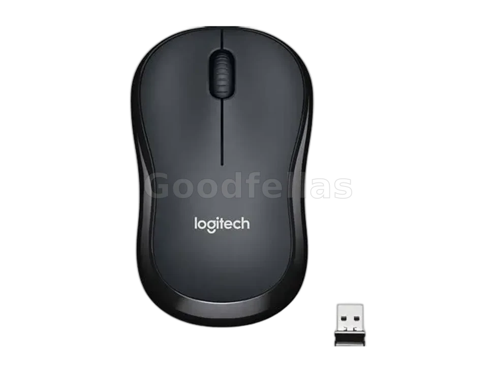 Logitech M220 Silent Wireless Mouse – Black / Charcoal