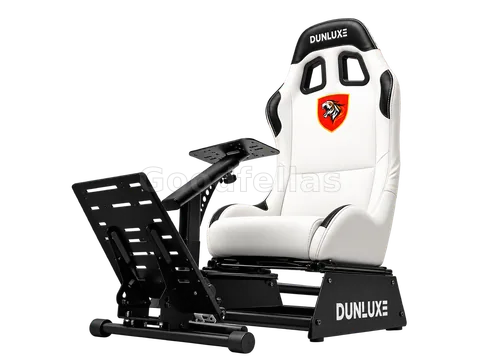 DUNLUXE Racing Simulator Cockpit with Gaming Seat