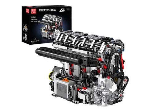 Motorised L4 Gasoline Engine Building Set 10087
