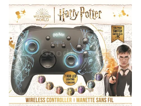 Wizarding World – Harry Potter Wireless Multi-Platform Controller — 3 Interchangeable Faceplates
