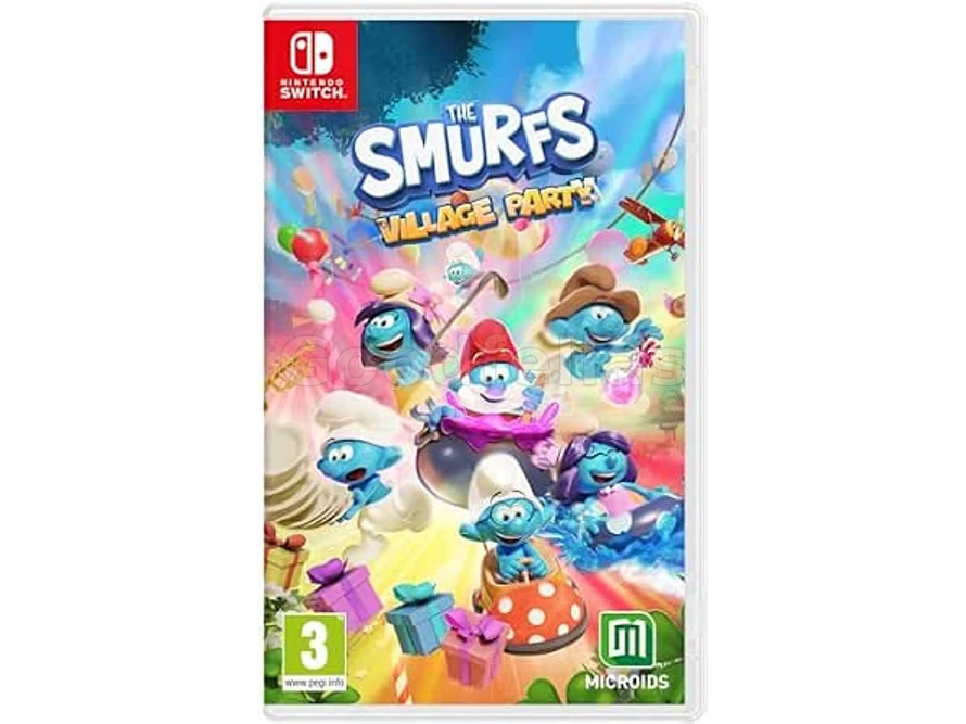 The Smurfs: Village Party – Nintendo Switch – Standard Physical Edition – PEGI 3