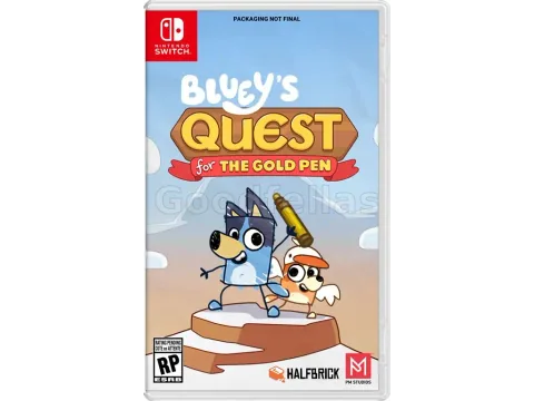 Bluey's Quest for the Gold Pen – Nintendo Switch – Physical Edition