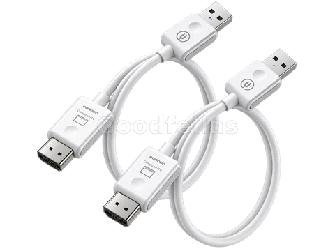 Porodo Skyport Wireless HDMI Transmitter & Receiver 1080p 30m - White