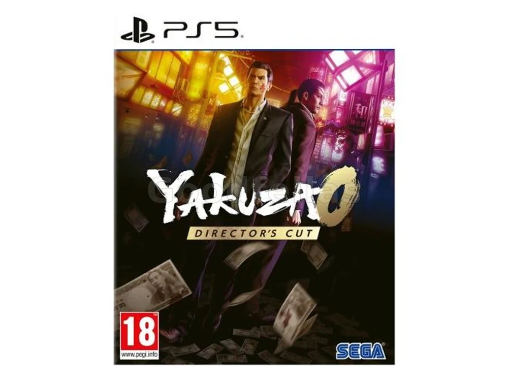 Yakuza 0 Director's Cut – PlayStation 5 – Director's Cut – Physical (PEGI 18 / MENA retail package)