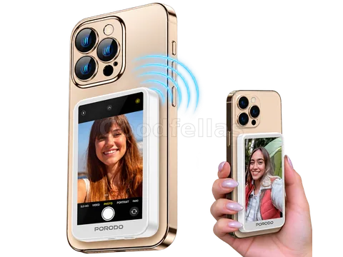 Porodo Lifestyle Selfie Screen Monitor – Magnetic Mirroring Device – PD-LFST190