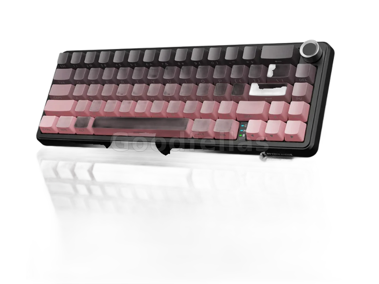 ATTACK SHARK X66 Wireless Mechanical Keyboard with Side Printed PBT Keycaps