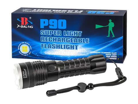 X-BALOG P90 Super Light Rechargeable LED Flashlight