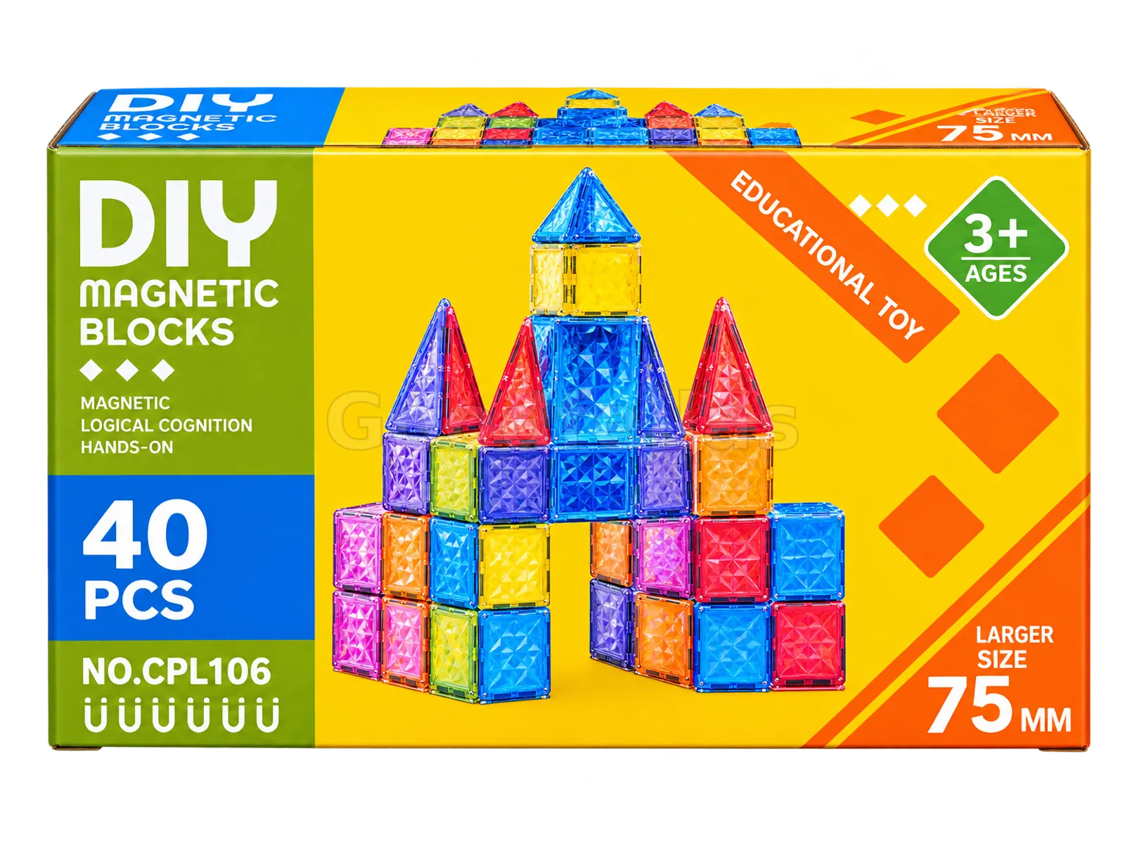 Xinqiyuan Magnetic Building Block Toy CPL106