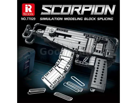 77029 — Scorpion Submachine Gun Building Set