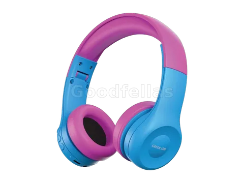 Green Lion GK-100 Kids Wireless Headphone – Blue/Pink