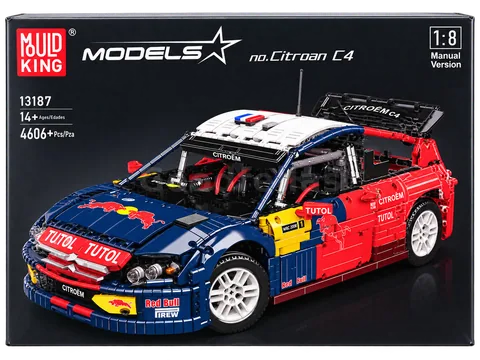 13187 — Ultimate French C4 Rally Car Model Building Set