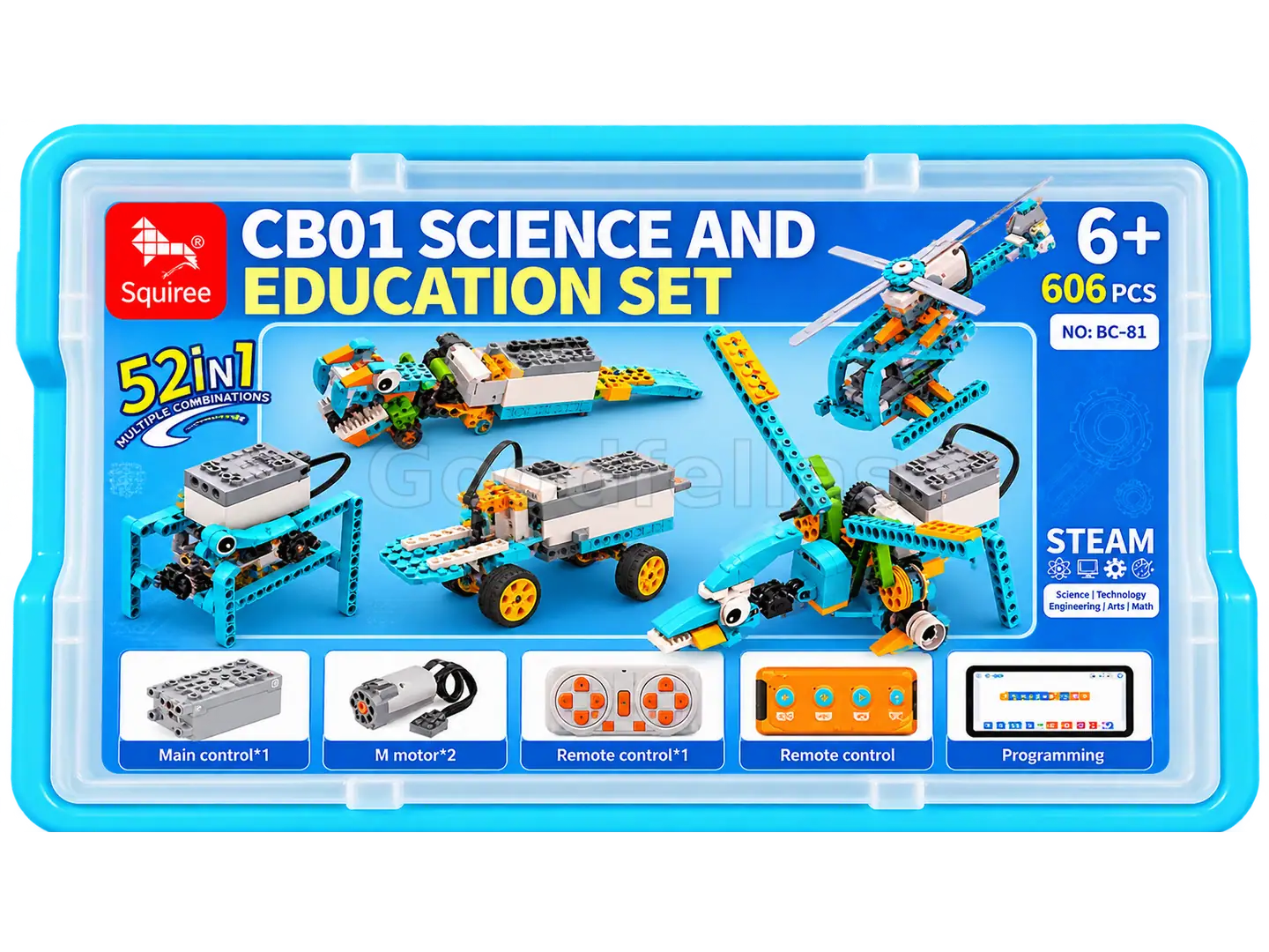 QY Block Program CB01 52-in-1 Programming Set