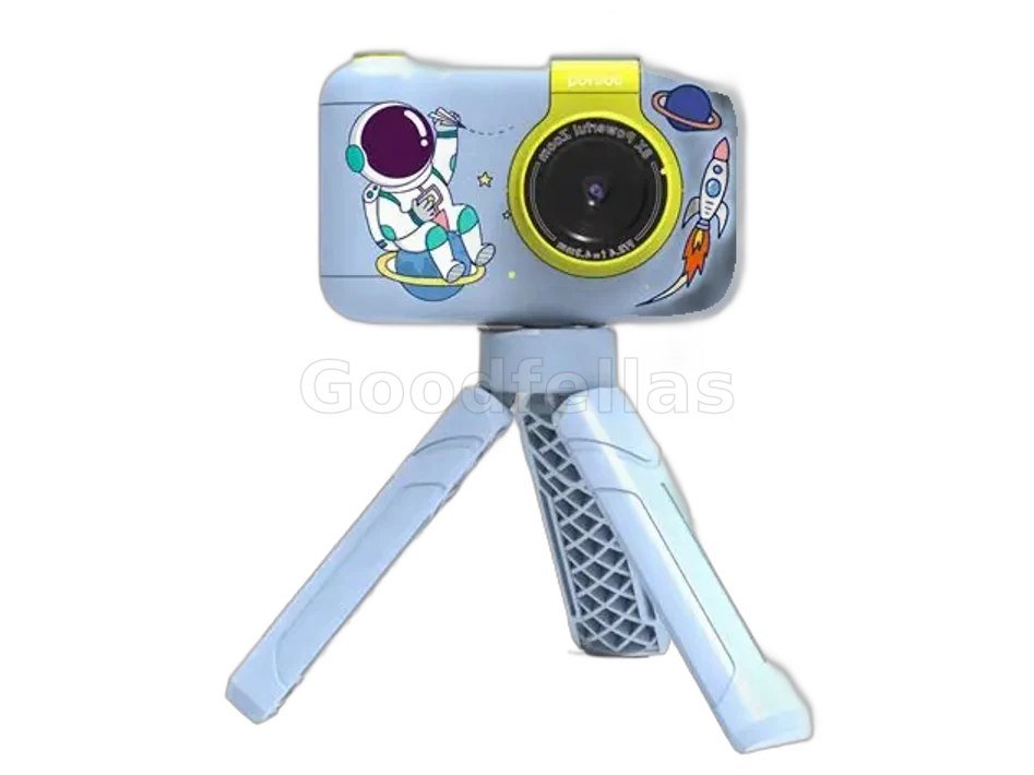 Porodo Lifestyle Kids Flip Digital Camera With Tripod Stand
