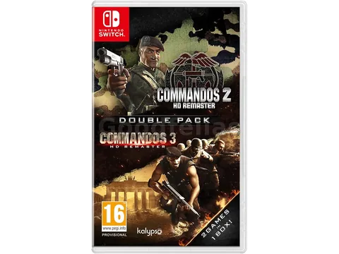 Commandos 2 & 3 – HD Remaster Double Pack – Nintendo Switch – Physical Game Card