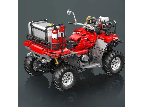 23003 — ATV Firefighting Rescue Vehicle Building Set