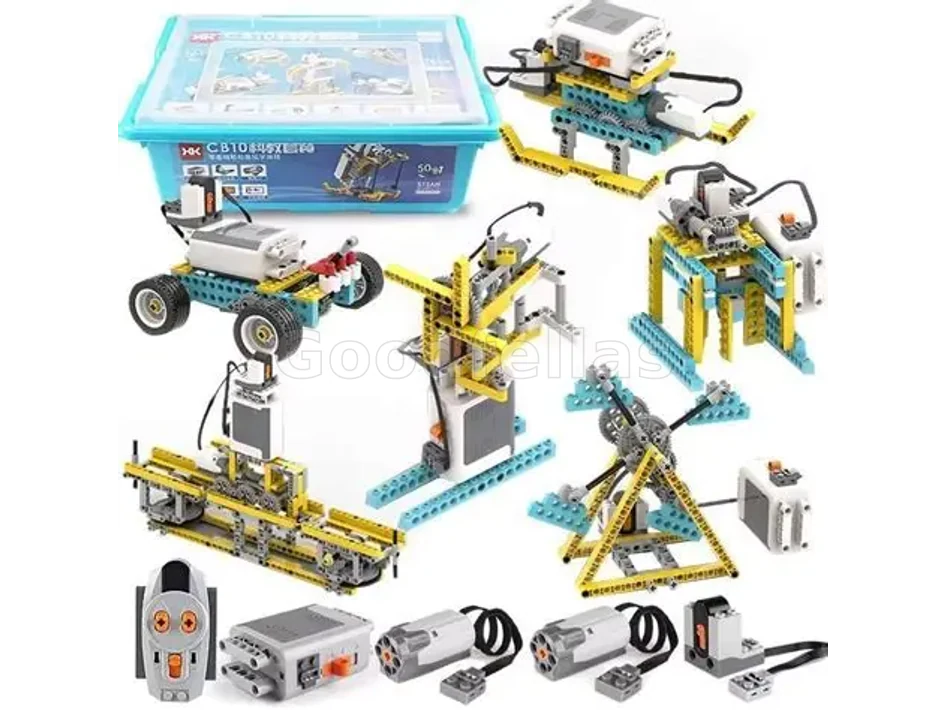 Sautee BC-84 CB10 702PCS 50-in-1 Science & Education Programmable Building Set