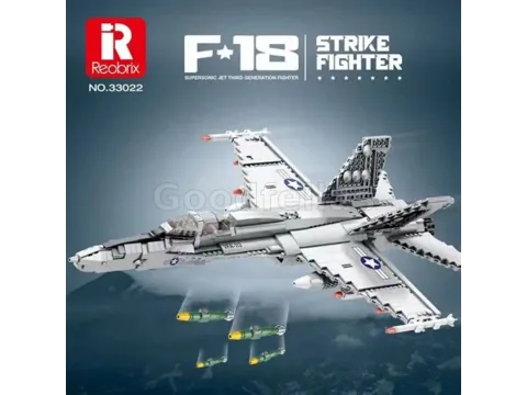 33022 — F-18 Strike Fighter Hornet Building Set