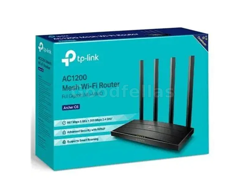 Archer C6 — AC1200 Wireless MU-MIMO Gigabit Router