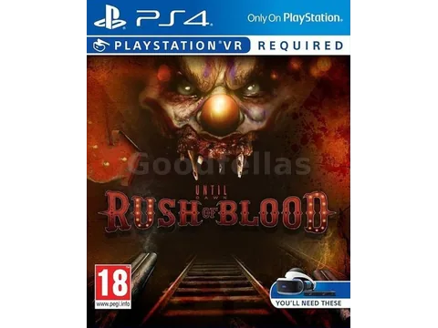 Until Dawn: Rush of Blood – PS4 – Physical Edition