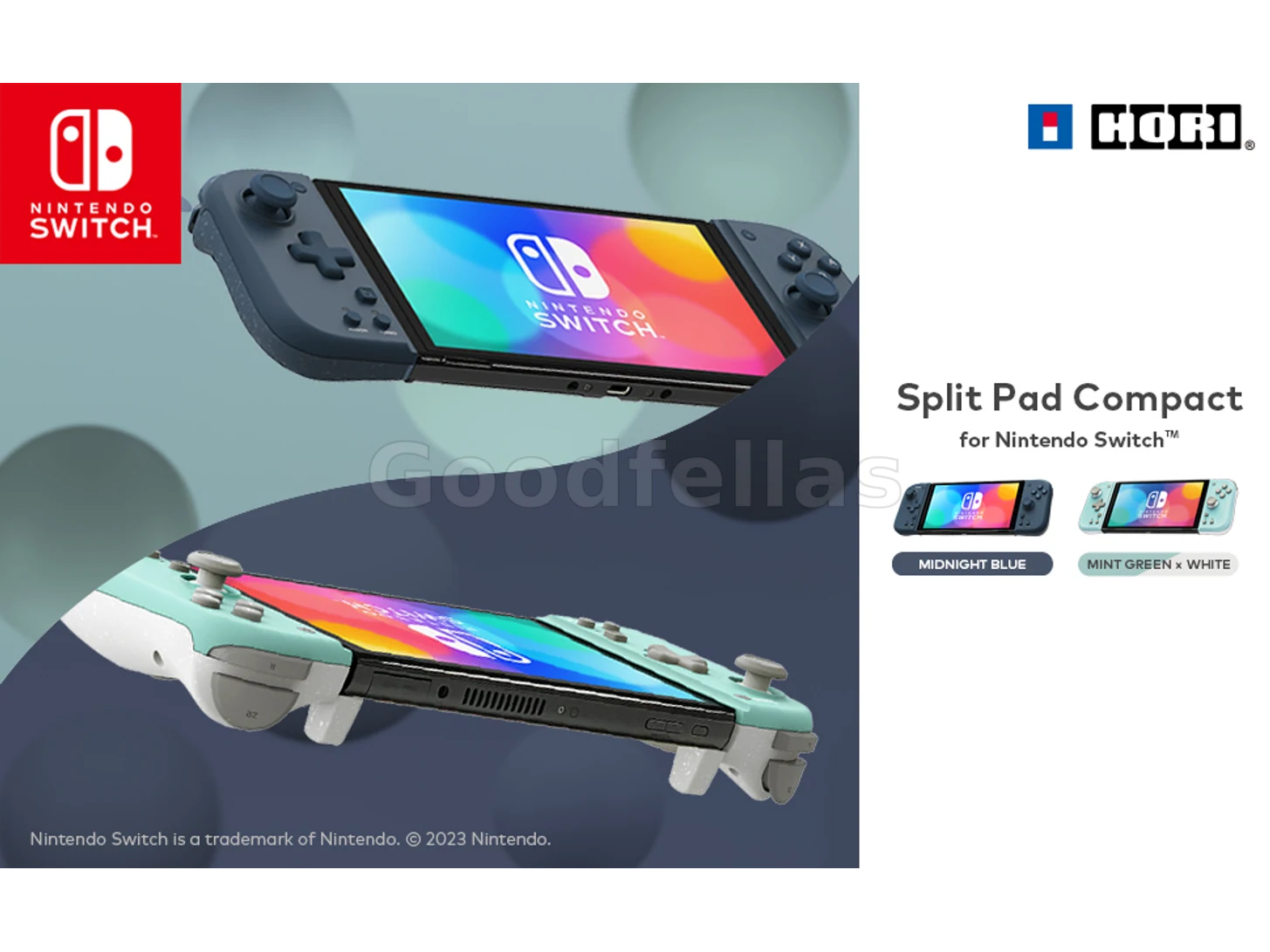HORI Split Pad Compact (Mint Green x White) – Nintendo Switch