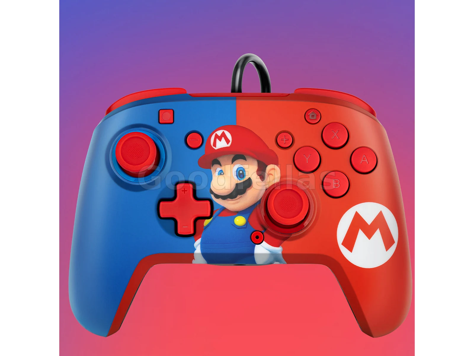 PDP REMATCH Wired Controller – Power Pose Mario – Nintendo Switch
