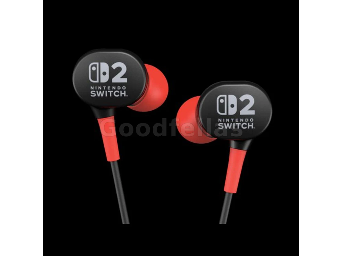 PowerA Wired Earbuds (Black) – Nintendo Switch 2
