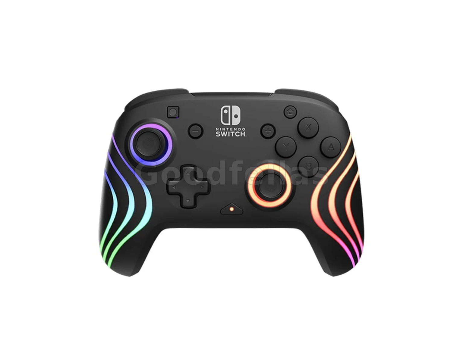 Nintendo Switch Afterglow Wave Wireless Controller - Black