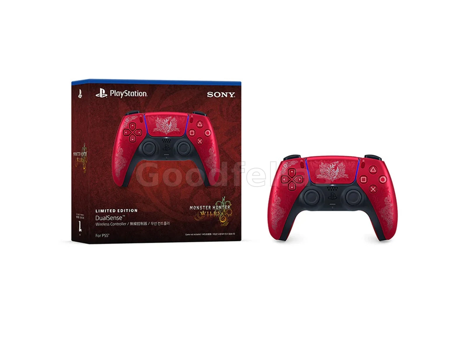 DualSense Wireless Controller – Monster Hunter Wilds Limited Edition – PS5