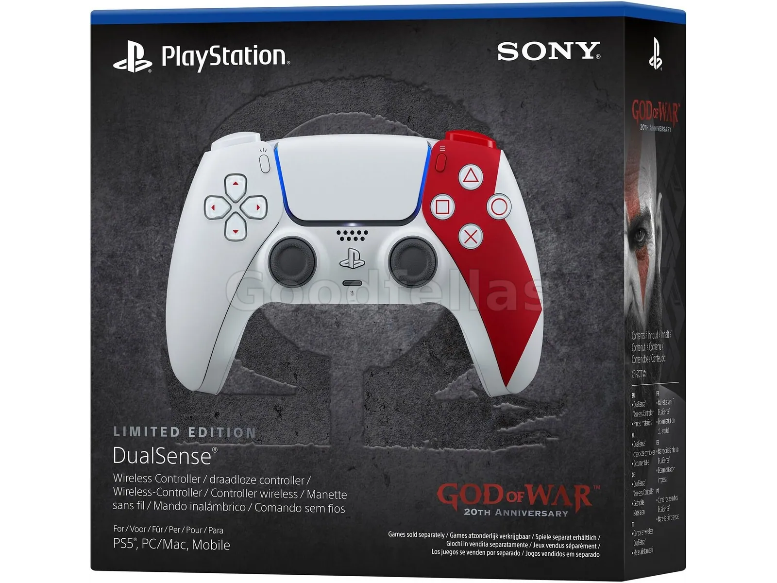 DualSense Wireless Controller – God of War 20th Anniversary Limited Edition – PS5