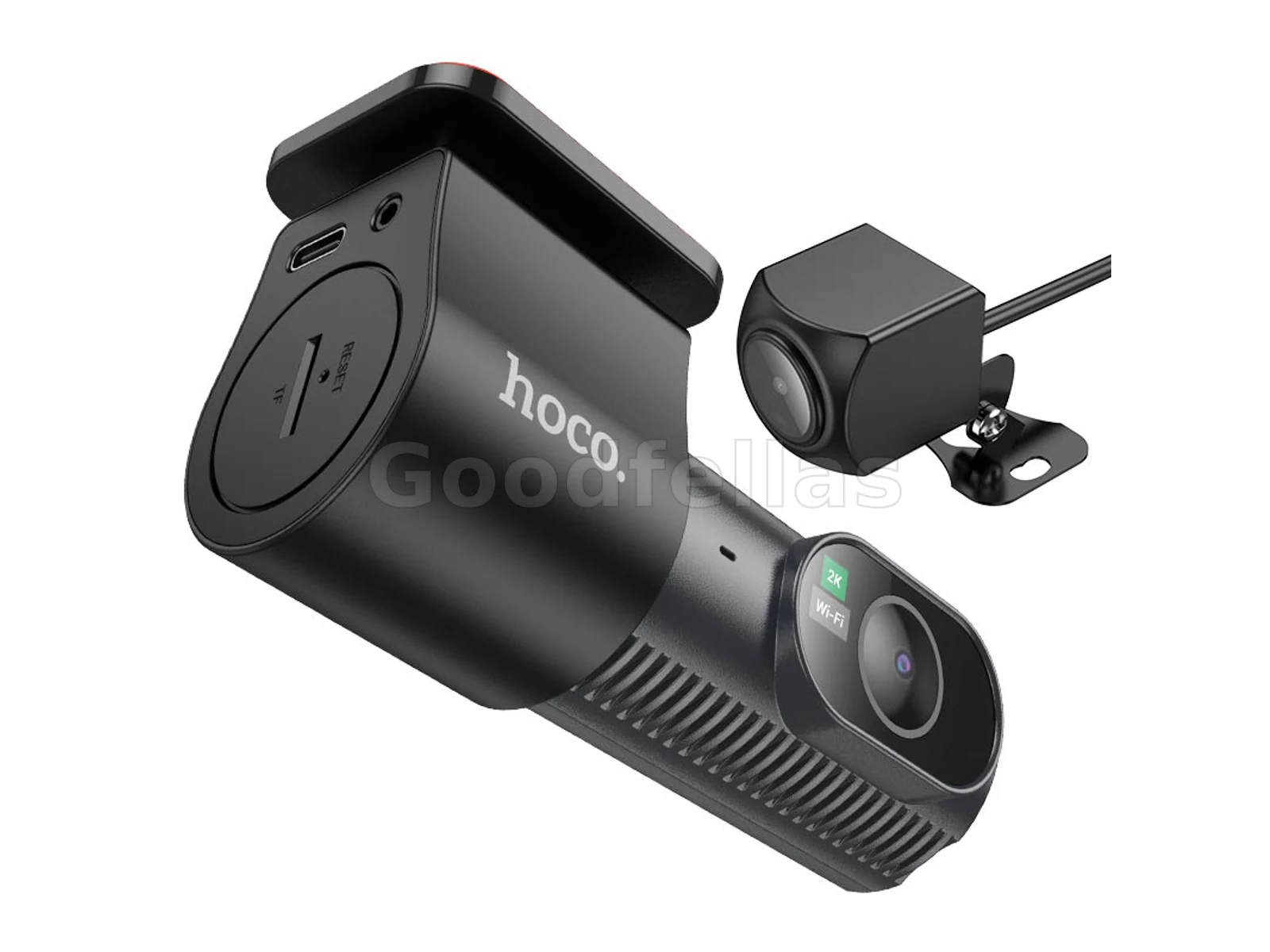 Hoco DV8 2K + 720p Dual-Channel Driving Recorder