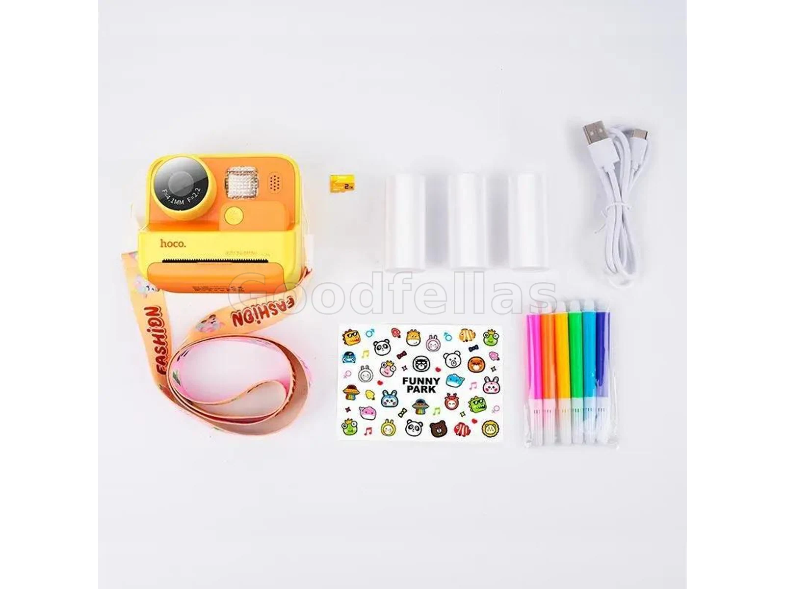 Hoco DV200 Dual-Lens Children Printing Camera