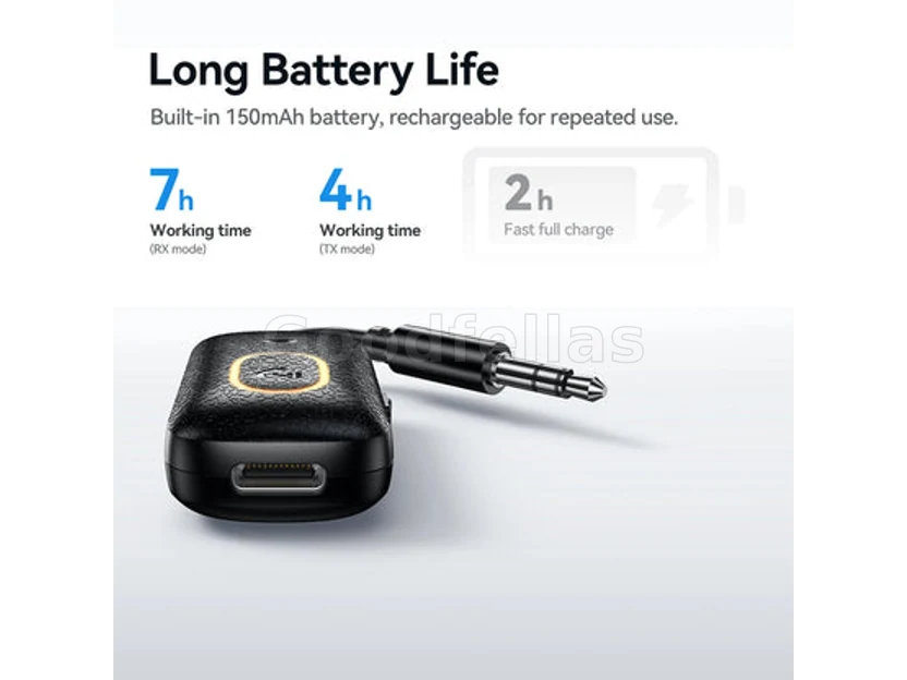 Hoco E151 Graceful AUX Bluetooth Audio Receiver / Transmitter