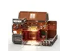 Magnetic Building Tiles Wine Store Mini Scene — 58 Pieces