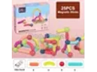 Magnetic Sticks Building Blocks Set — 25 Pieces