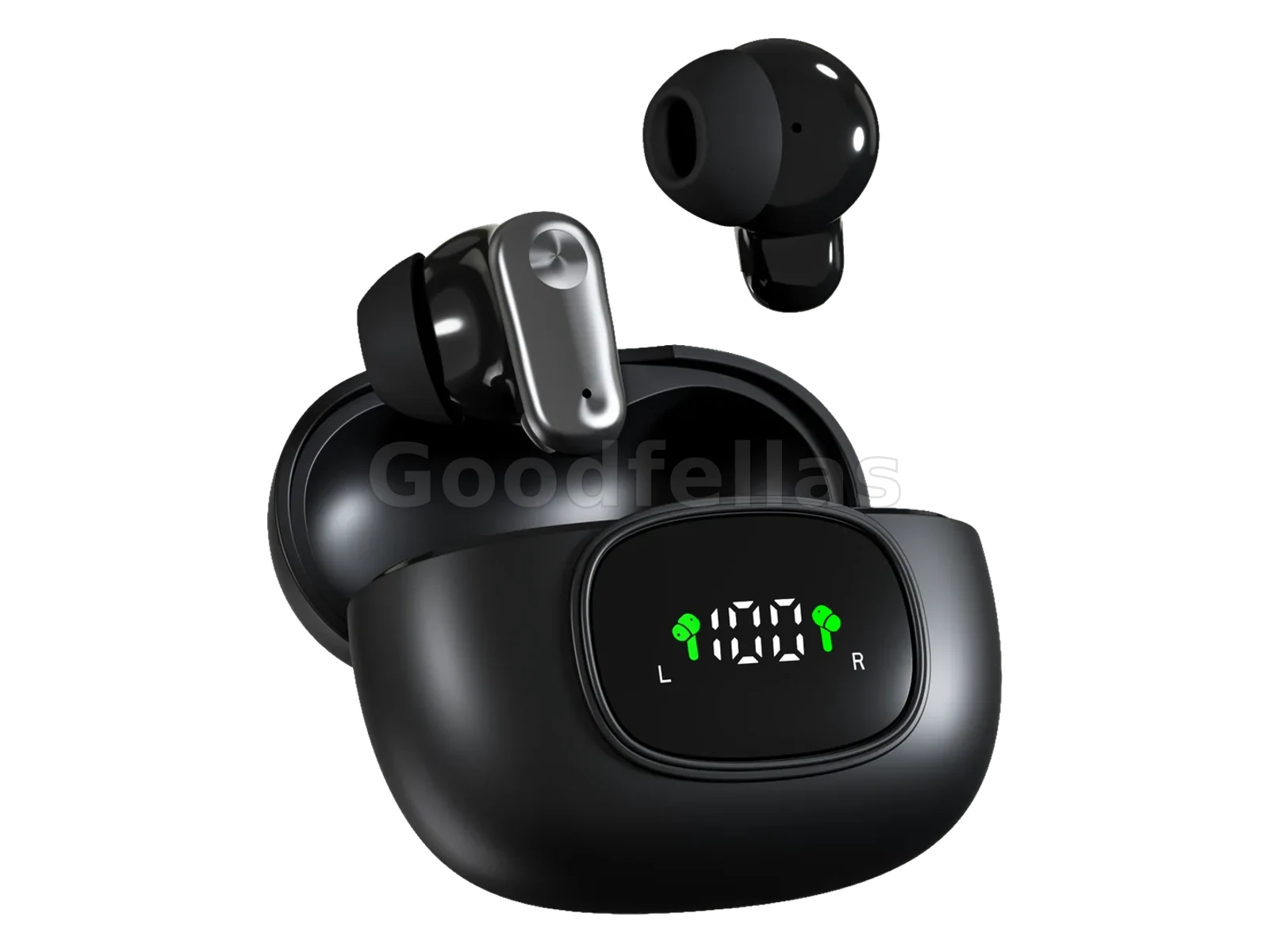 Porodo Soundtec Fora True Wireless Earbuds with Digital Display
