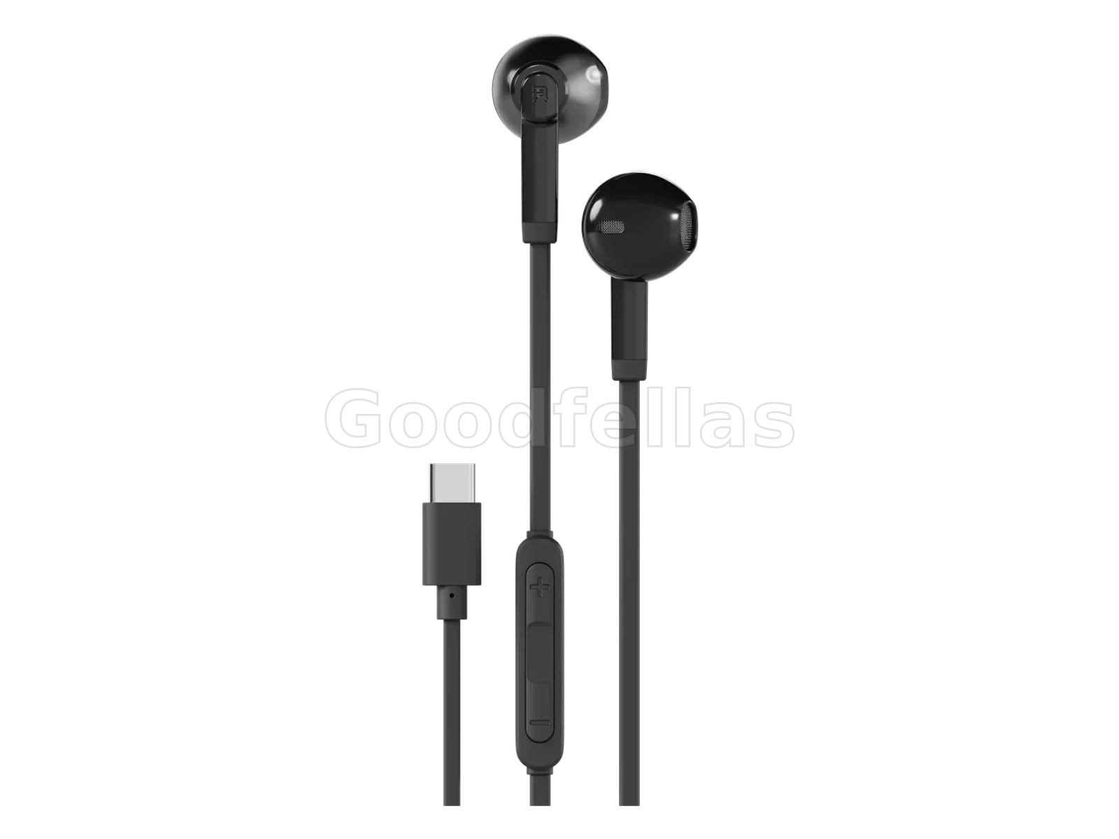 Porodo Soundtec Trace Semi In-Ear Stereo Earphones with Built-In Microphone