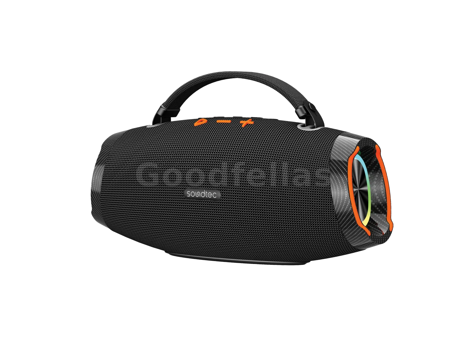 Porodo Soundtec Nancy Portable Stereo Speaker TWS Pairing - Black