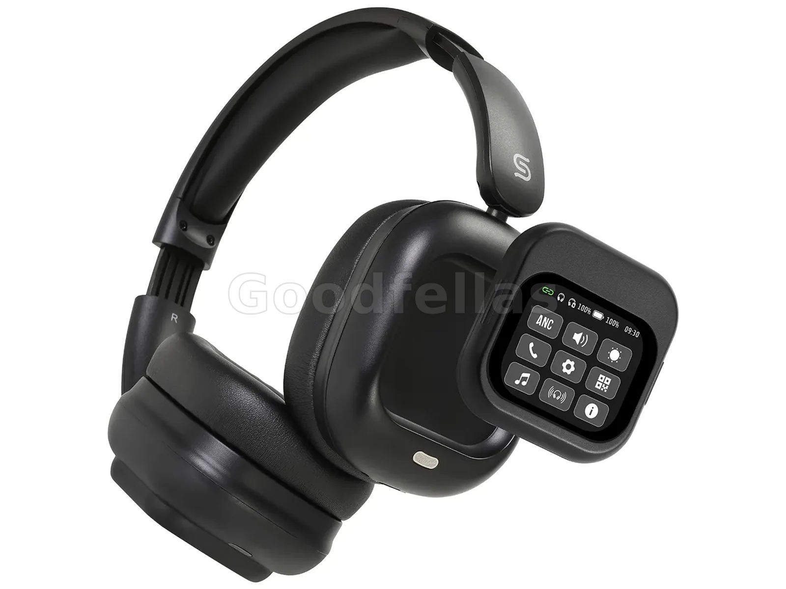 Porodo Soundtec Touchwave ANC Headphone with Detachable Touch Screen