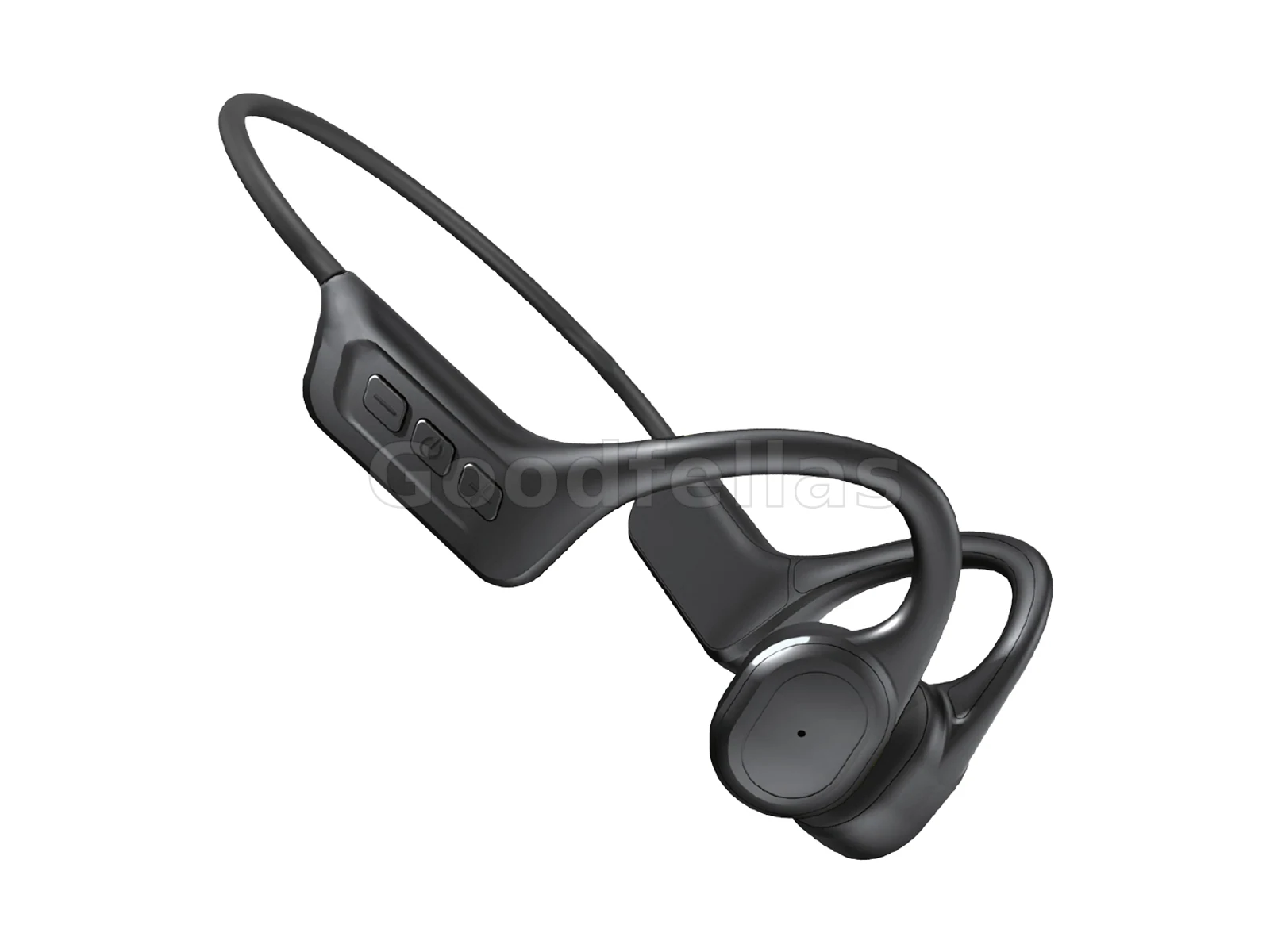 Porodo Soundtec Aqua Beat Bone Conduction Earphone - Black