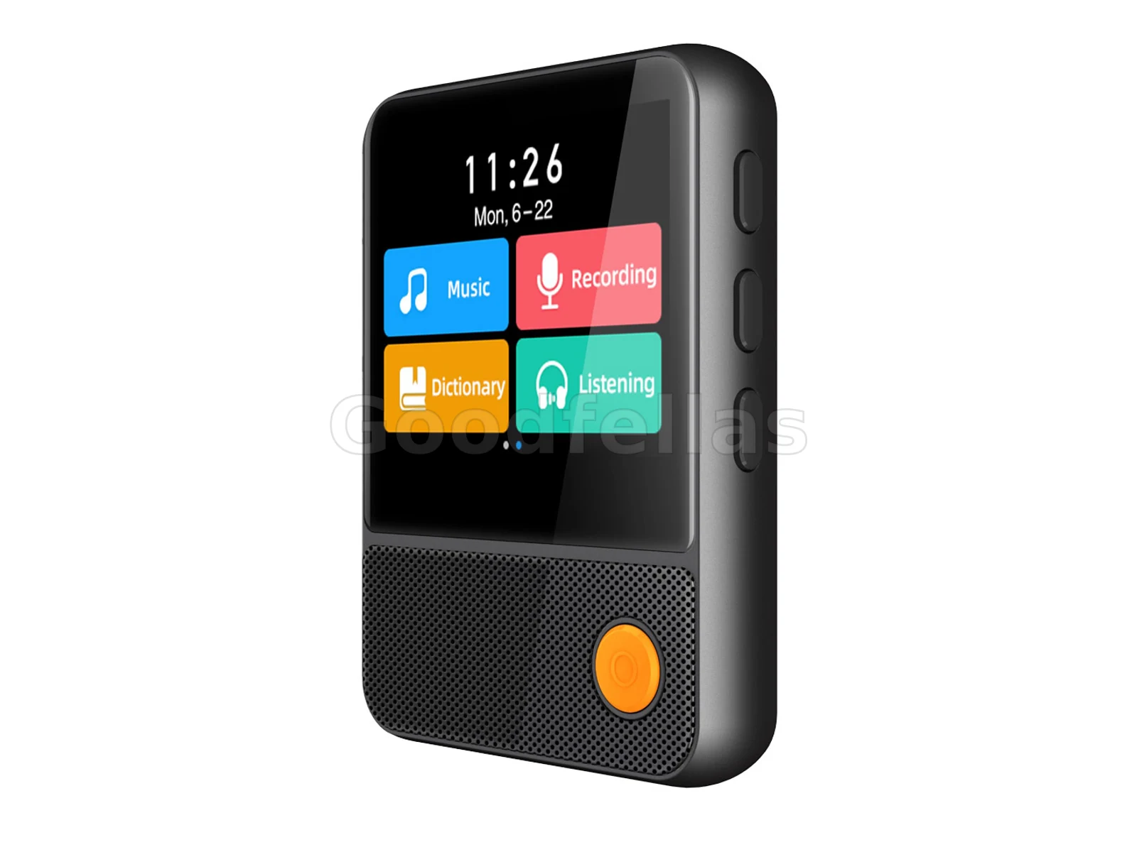 Porodo Soundtec TUNEPOD Speaker MP3 player FM Radio - Black