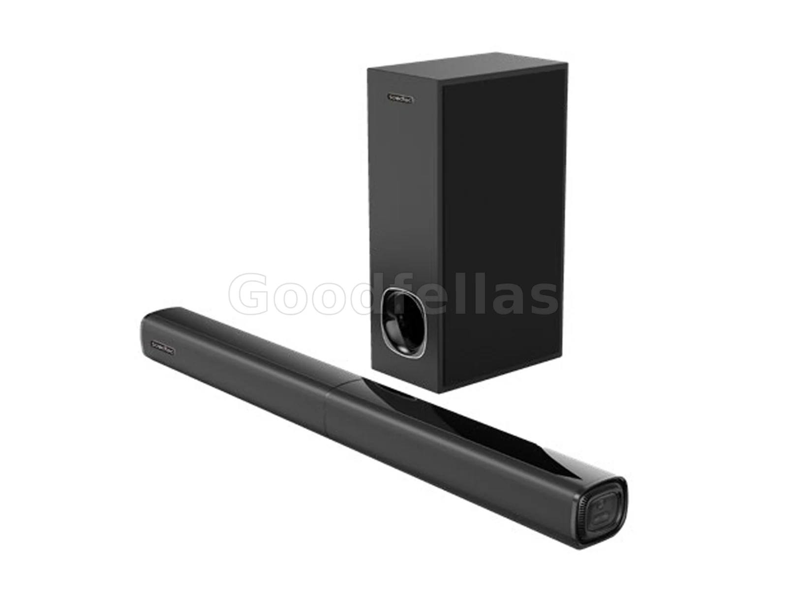 Porodo Soundtec 2.1CH Bluetooth Soundbar System 100W - Black