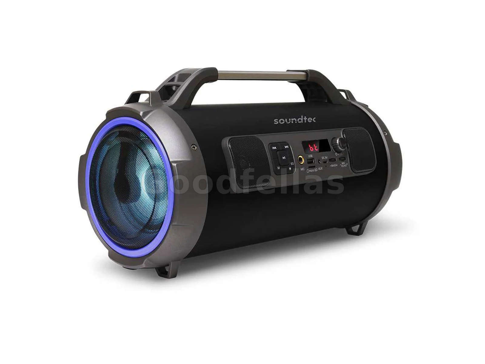 Porodo Soundtec Adventure Portable Outdoor Speaker - Black
