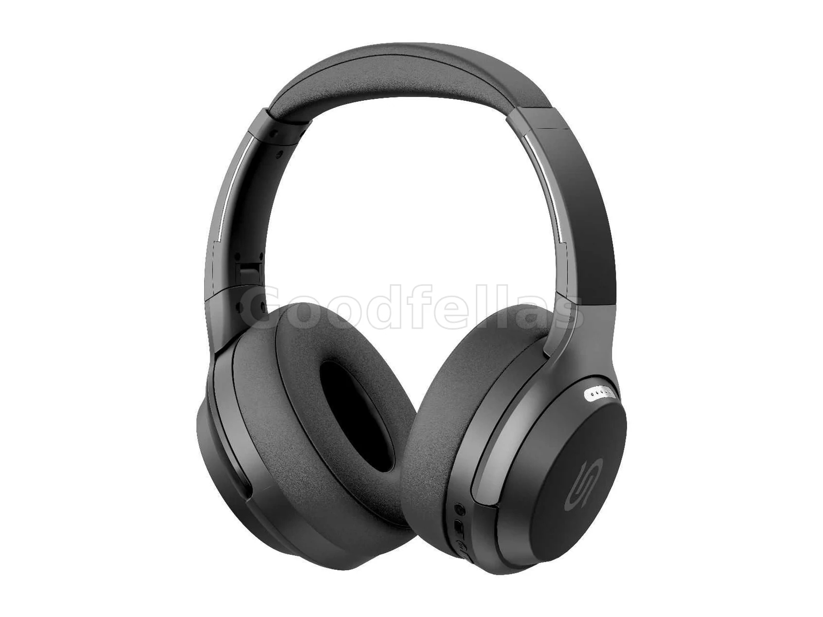 Porodo Soundtec Hush Wireless Over-Ear ANC Headphone - Black